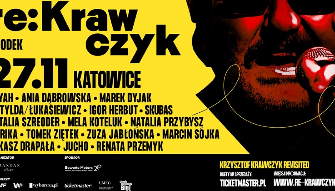 Konkurs wyspa.fm: Wygraj podwójny bilet na koncert "Krawczyk Revisited" w katowickim Spodku!