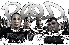 Muzycy Korn i P.O.D. razem